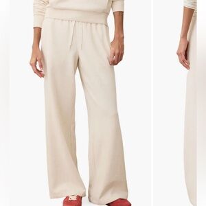 Marine Layer Cozy Cream Lounge Pants NWT Size Large